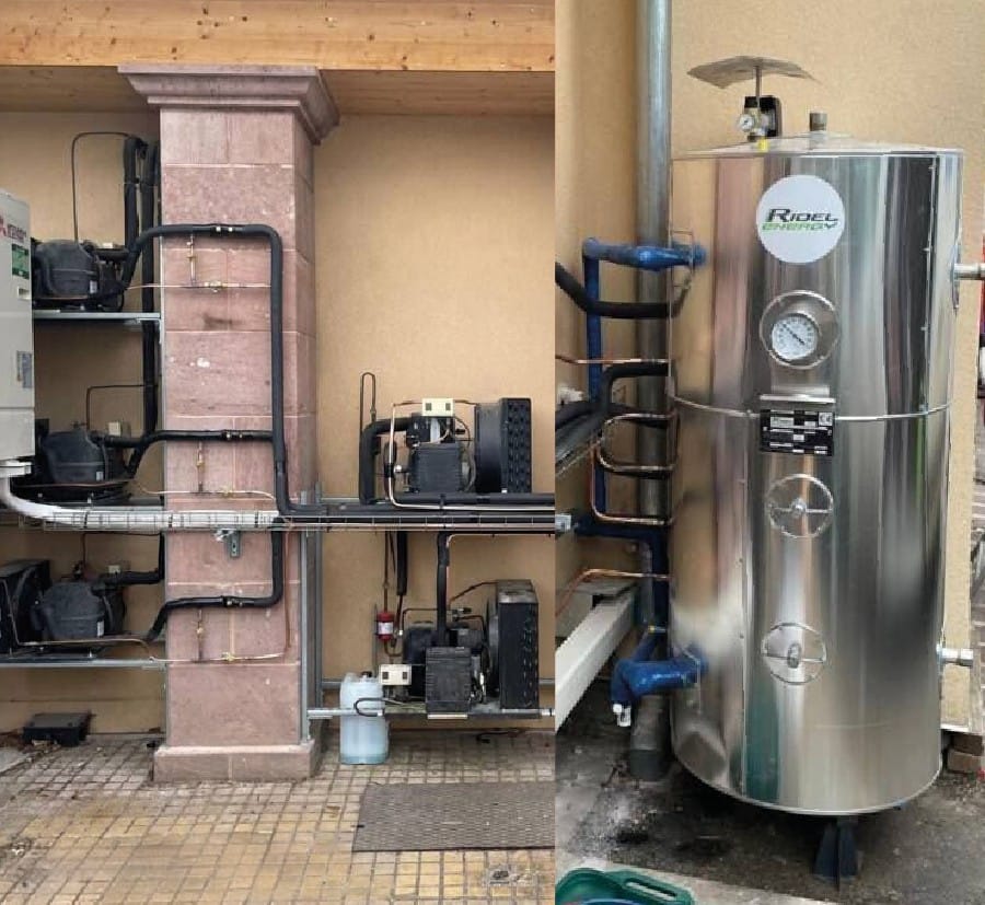 Installation de récupération de chaleur — Boulangerie